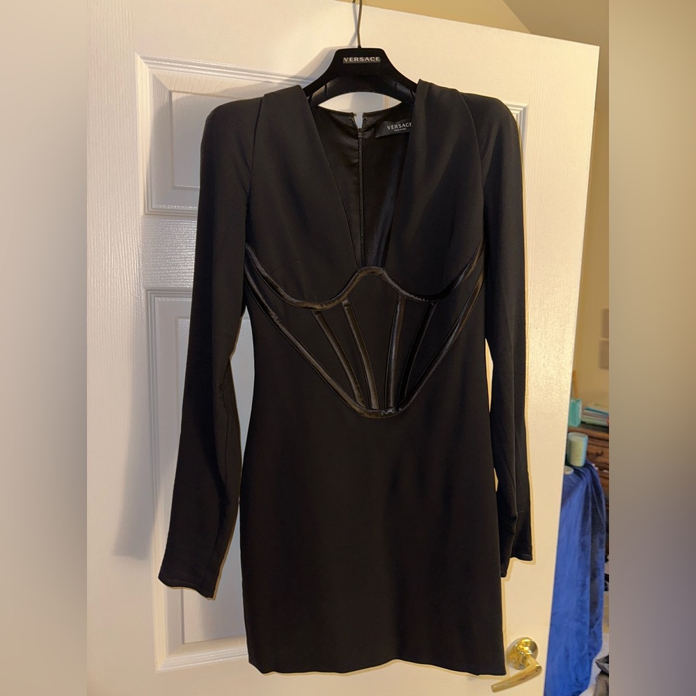 Versace Corset-Style Mini Dress